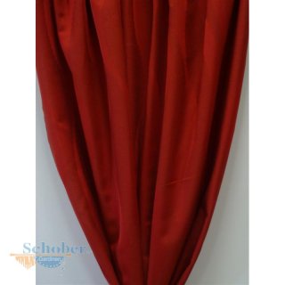 Deko Stoff Gardine Vorhang Jacquard Längswelle rot...