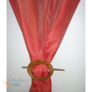 Deko Stoff Gardine Vorhang rot uni gemustert transparent,...
