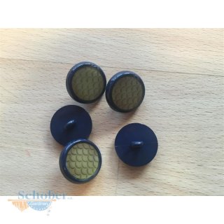 Knöpfe Knopf Blusenknopf Hemdknöpfe d=16 mm blau grün, 37...