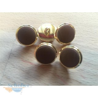 Knöpfe Knopf Jackenknopf Mantelknöpfe d=23 mm braun gold,...