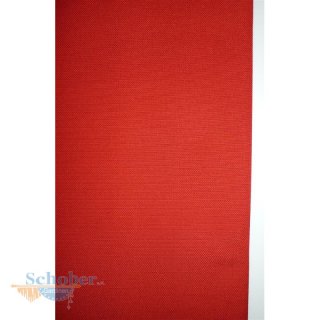 Landhaus Deko Stoff Vorhang Innsbruck Leinen Optik rot...
