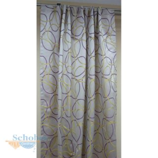 Musterfenster Vorhang Gardine Schal Fläche apfelgrün...