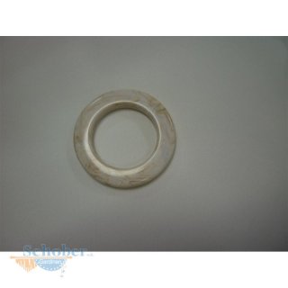 Ösen, Stoffösen für Ösenschal, rund 40 mm creme...
