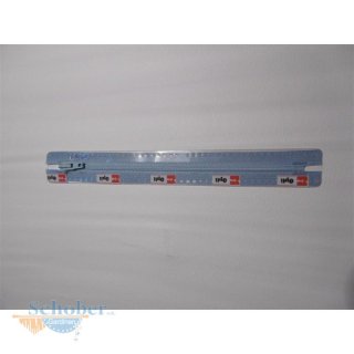 OPTI Marken-Reißverschluss 4801 hellblau Kunststoff,...