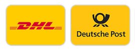 Wir versenden mit DHL und der Deutschen Post - trendgardine.de