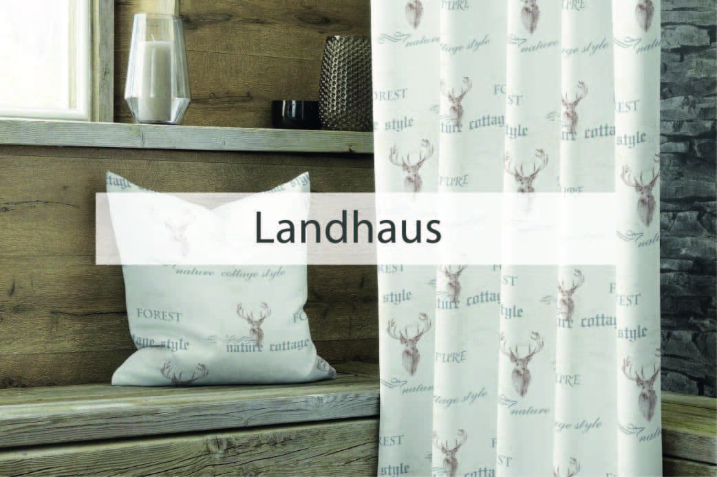 Landhausgardinen online kaufen bei Stoffe Gardinen Schober - trendgardine.de