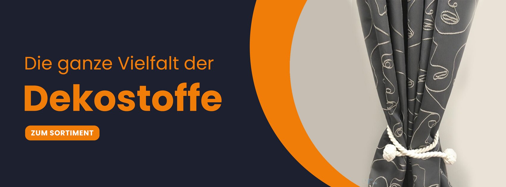 Dekostoffe online kaufen bei Stoffe Gardinen Schober - trendgardine.de