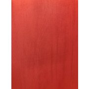 Dekostoff Gardine Vorhang rot einfarbig uni transparent, Reststück 3,80 m