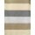 Deko Stoff Gardine Vorhang Streifen grau beige ocker blickdicht Meterware