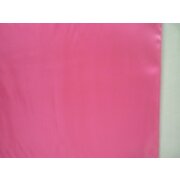 Faschingsstoff Deko Stoff Bastelstoff Seidenimitat einfarbig pink, Meterware