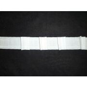 Gardinenband Flachfalte 65 mm 1:2 wei&szlig;, Meterware