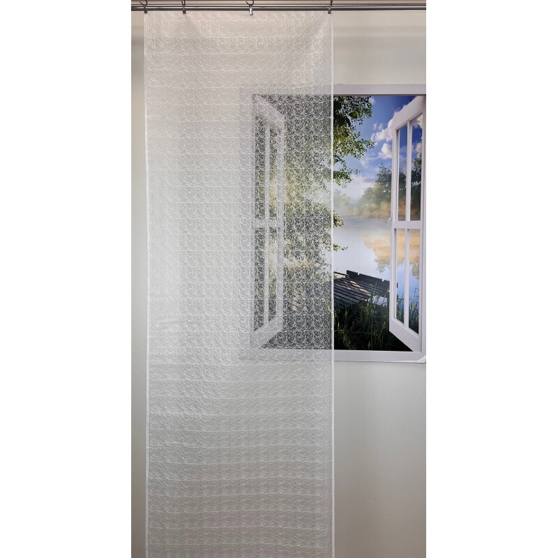 Flchenvorhang Meterware 60 Cm Breit