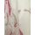 Stores Gardine Stoff Vorhang Kreise wei&szlig; grau pink transparent Meterware