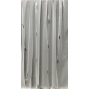 Stores Gardine Stoff Vorhang Streifen natur grau beige wei&szlig; transp., Restst&uuml;ck7m