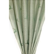 Landhaus Gardine Vorhang Dekoschal springender Hirsch...