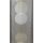 Flächenvorhang Schiebegardine Fläche Kreise schlamm natur beige weiß transp, Meterware