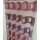Deko Stoff Gardine Vorhang Streifen braun pink lila rose teiltransp., Meterware