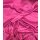 Faschingsstoff Deko Stoff Bastelstoff Seidenimitat einfarbig pink Restst&uuml;ck 1,5m