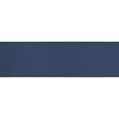 Satinband Dekoband doppelseitig Farbe 42 rauchblau Breite nach Wahl, 5 Meter