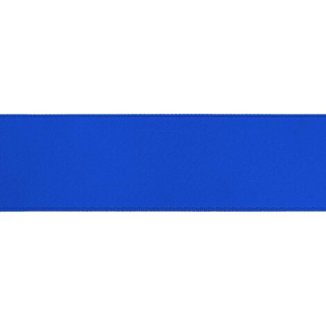 Satinband Dekoband doppelseitig Farbe 89 kobaltblau Breite nach Wahl, 5 Meter