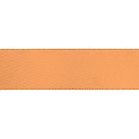 Satinband Dekoband doppelseitig Farbe 99 apricot Breite nach Wahl, 5 Meter