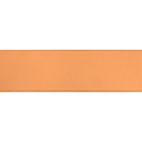 Satinband "Satin Luxe Double Face", Fb-99 apricot verschiedene Breiten, 5 Meter 25 mm