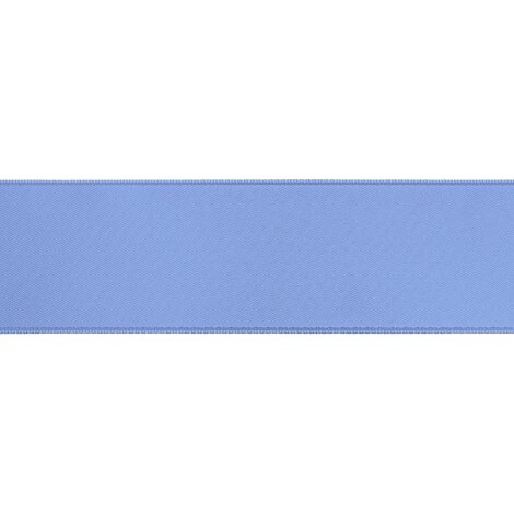Satinband "Satin Luxe Double Face", Fb-87 hellblau verschiedene Breiten, 5 Meter 40 mm