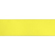 Satinband Dekoband doppelseitig Farbe 26 gelb Breite nach Wahl, 5 Meter