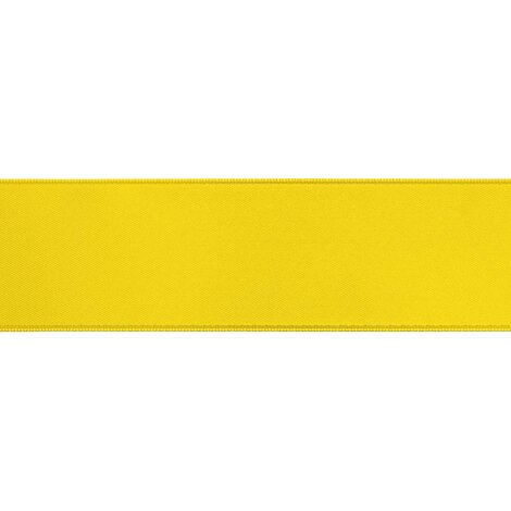Satinband &quot;Satin Luxe Double Face&quot;, Fb-32 goldgelb verschiedene Breiten, 5 Meter 6 mm