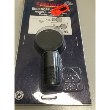 Endstück Endkopf Kreis Gardinenstange Vorhangstange12mm...