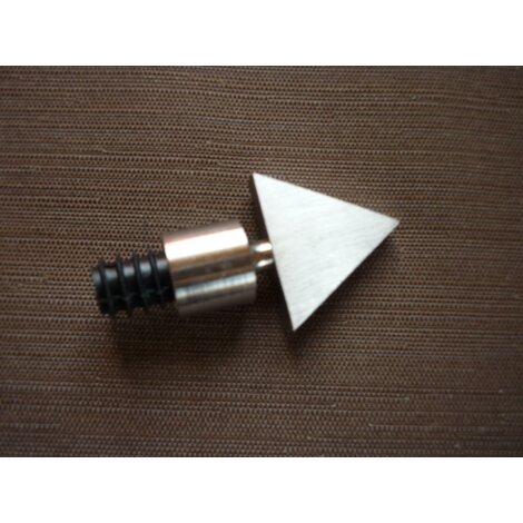 Endstück Endknopf Spitze Gardinenstange Vorhangst. 12mm...
