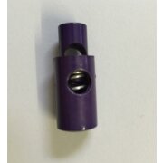Kordelstopper Schnurstopper Kapuze 22 mm lila, per 2 St&uuml;ck