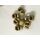Kordelstopper Schnurstopper Kapuze rund 22 mm olivgr&uuml;n, per 2 St&uuml;ck
