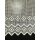 Landhaus Pannaux Bistro Vorhang Scheibengardine Raute wei&szlig; H 45 cm, Meterware
