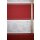 Deko Stoff Gardine Vorhang Querstreifen rot grau wei&szlig;  blickdicht, Meterware
