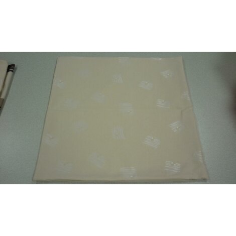 Kissenh&uuml;lle Kissen Bezug in sich gemustert creme, 60 x 60 cm