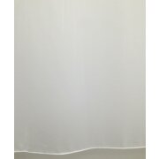 Stores Gardine Stoff Vorhang Streifen wei&szlig;  transparent, Meterware