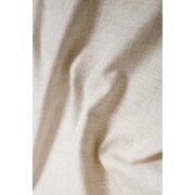 Dekostoff Gardine Vorhang uni Struktur Leinenoptik natur blickdicht Reststück 1,20 m