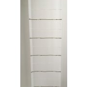 Fl&auml;chenvorhang Gardine Vorhang Streifen wei&szlig; gr&uuml;n silber transparent, St&uuml;ck