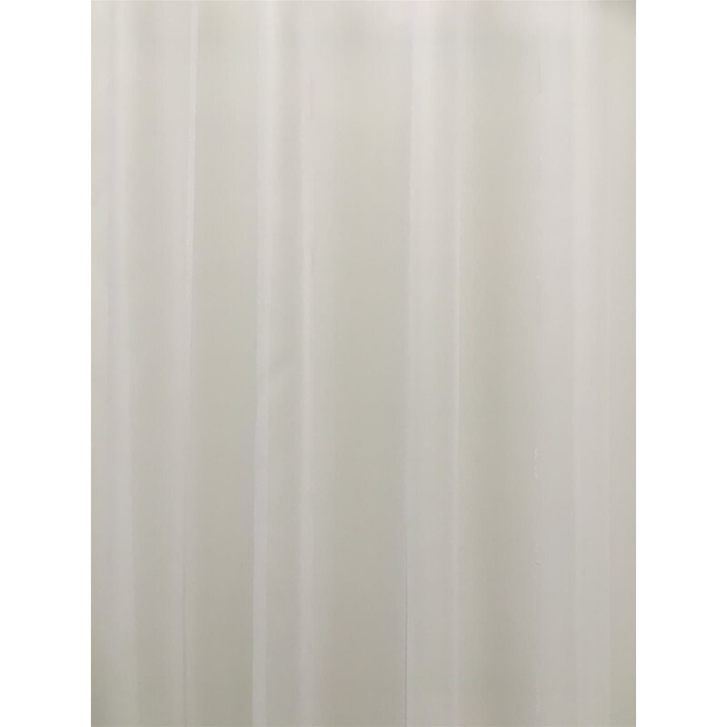 Stores Gardine Stoff Vorhang weiß Streifen transparent, Meterware, 11,95