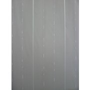 Stores Gardine Stoff Vorhang wei&szlig; Streifen transparent, Meterware