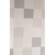 Flächenvorhang Schiebegardine Karo grau weiß beige transparent, Meterware