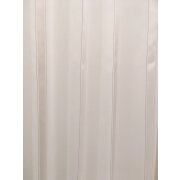 Stores Gardine Stoff Vorhang Streifen creme schlamm beige, Restst&uuml;ck 3,8 m