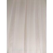 Stores Gardine Stoff Vorhang Streifen creme schlamm beige, Restst&uuml;ck 3,8 m