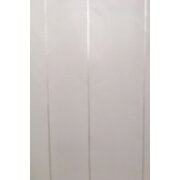 Stores Gardine Stoff Sherley Streifen creme wei&szlig; transparent, Restst&uuml;ck 3,3 m