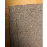 Tischl&auml;ufer Landhaus L&auml;ufer Filz optik natur creme einfarbig 40 x 138 cm
