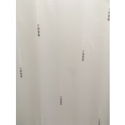 Stores Gardine Stoff Vorhang Sherley K&auml;stchen wei&szlig; lila transparent, Meterware