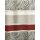 DekoStoff Gardine Streifen Kringel grau beige rot blickd., Restst&uuml;ck 2,8 m