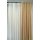Musterfenster 2 Dekoschal 1 Fl&auml;che 1 Store Streifen creme curry, H&ouml;he 2,40 m
