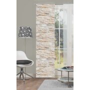SCHIEBEVORHANG DEKOSTOFF DIGITALDRUCK WALLI NATUR 60 x...